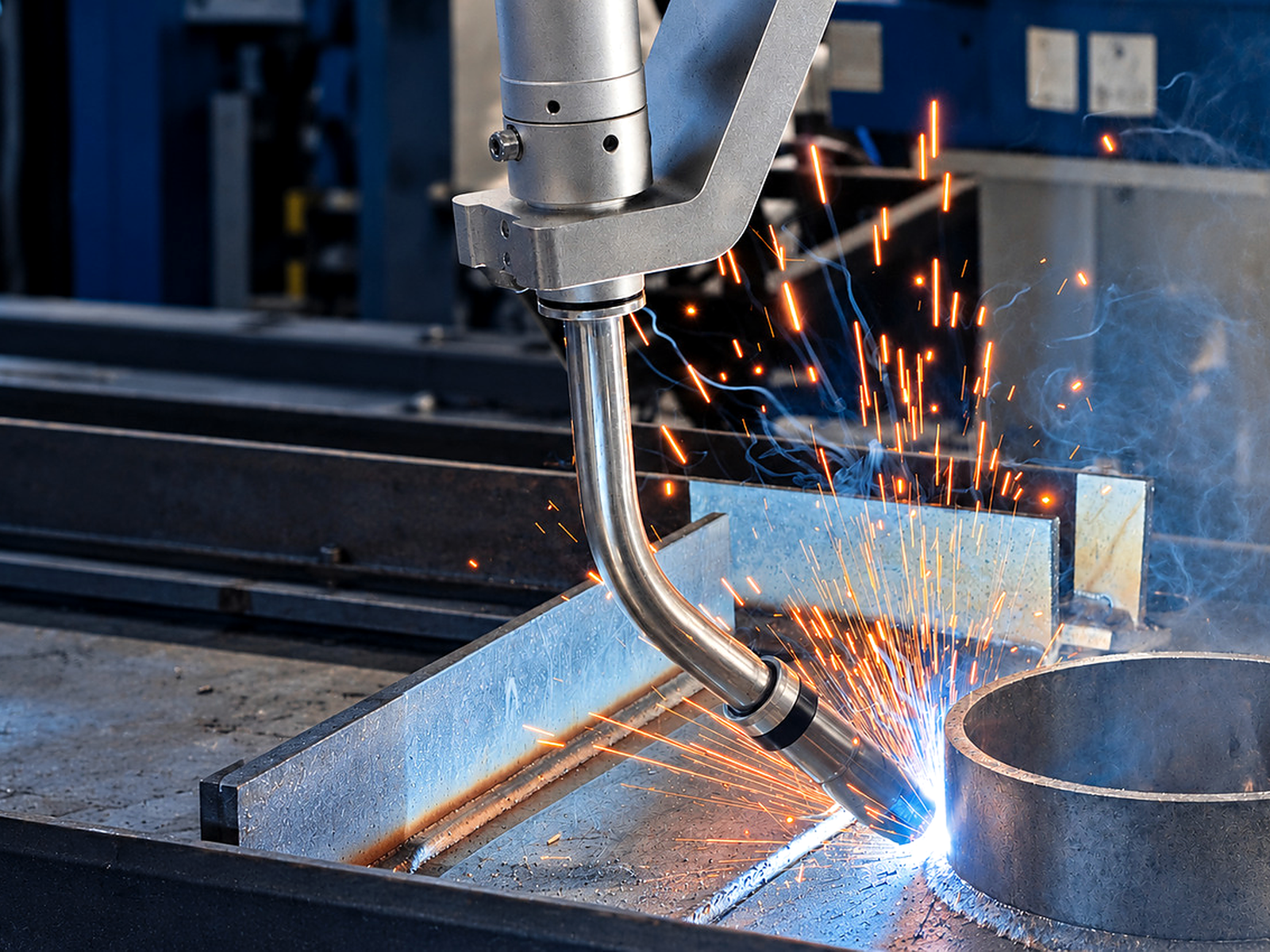 COBOTARC robotic welding close-up for higher productivity